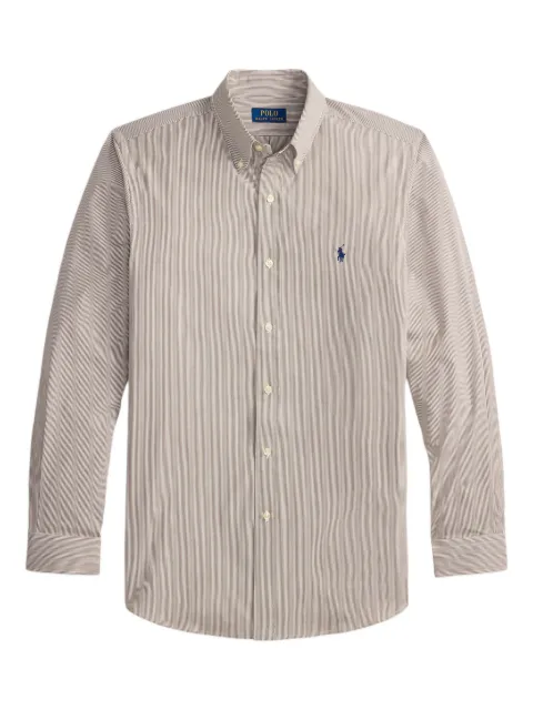 Polo Ralph Lauren long-sleeve striped shirt Brown 710929346028