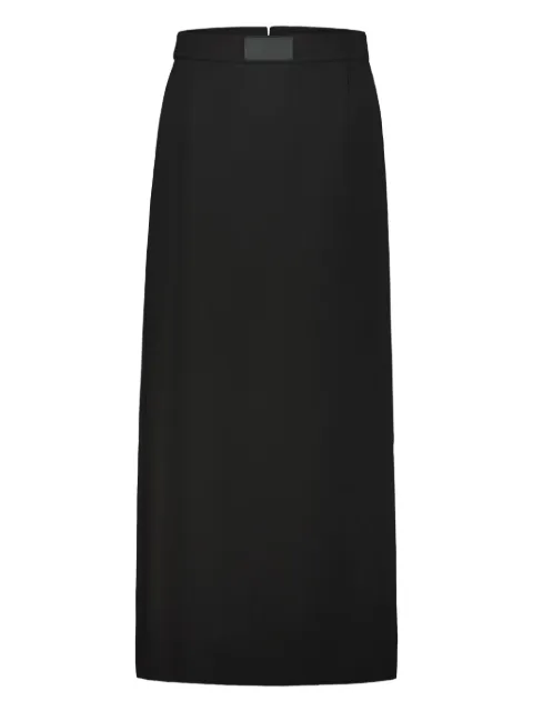 VETEMENTS A-line wool skirt Black WA65SK700B