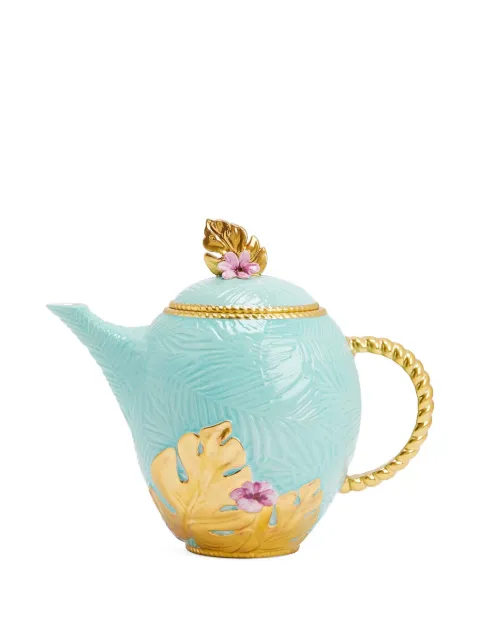 VILLARI Acapulco leaf teapot (28cm x 18cm) Blue 0008317522