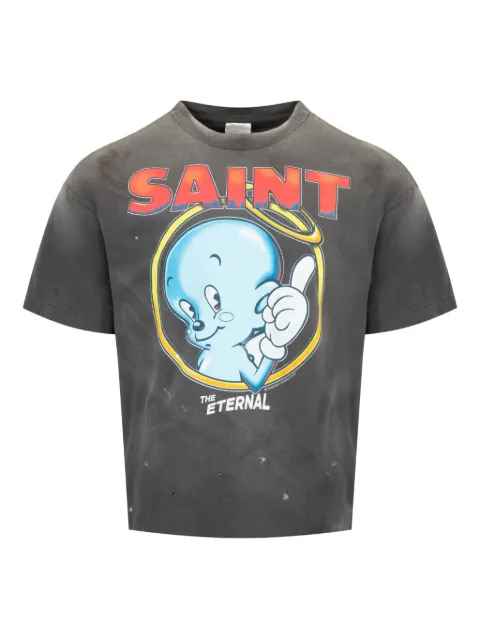 SAINT MXXXXXX Baby Michael T-shirt Grey SMHR10000003