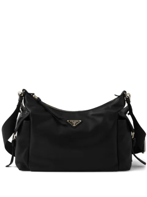 Prada Explore large nappa leather bag Black 1BC264VNOO2DX8