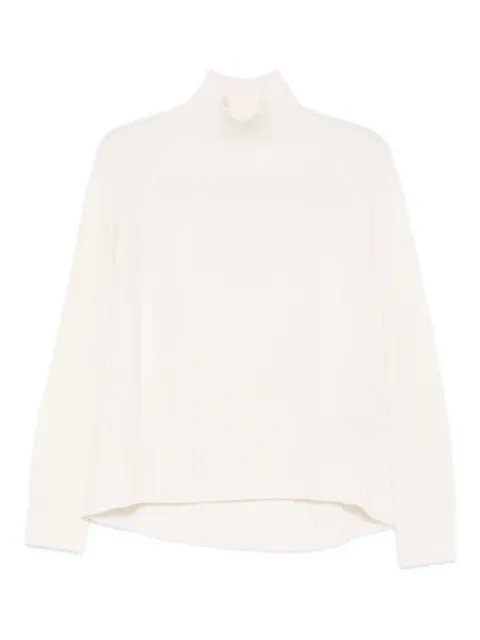 DONDUP fine-knit jumper White DT382M00967002DDD002