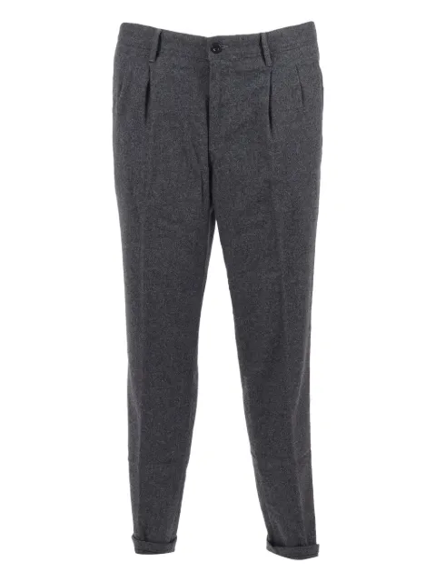 Incotex pleated chinos Grey 12S1674575B