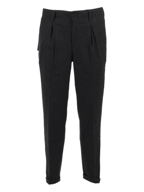 Incotex pleated chino trousers Grey 12S1674575B
