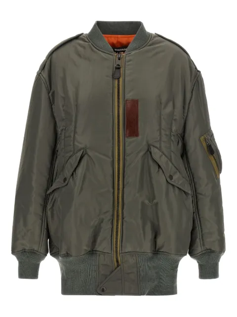 Junya Watanabe padded bomber jacket Green JPJ0131