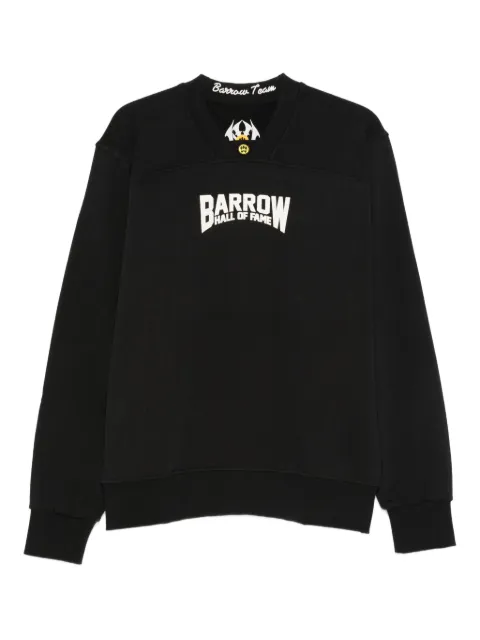 BARROW logo-print sweatshirt Black F5BWUASW042