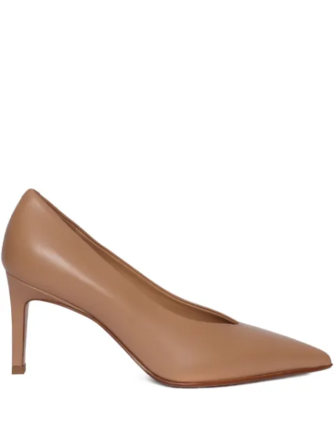 Sergio Levantesi 70mm Galassia56 leather pumps Neutrals GALASSIA56CALF