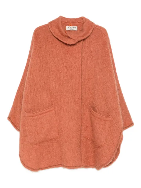 A.N.G.E.L.O. Vintage Cult 1980s wool coat Orange AN380KI