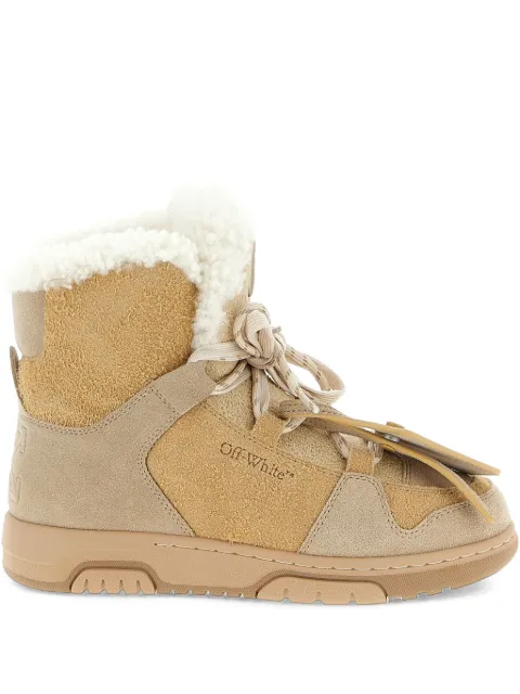 Off-White Winter ankle boots Neutrals OWIY001F25LEA0016C68