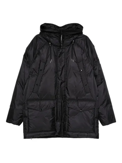 C.P. Company hooded down jacket Black 19CMOW184A110467A