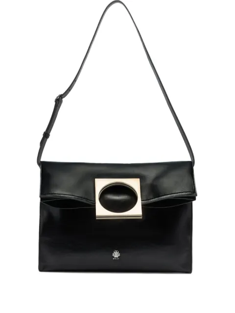 Bally Anni foldable leather tote bag Black WAH038VT748