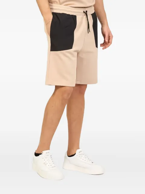 HUGO panelled track shorts Neutrals 50504864267