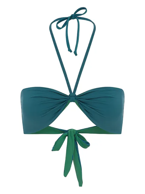 Bond-eye Ida tie-back bandeau Green BARE652RV