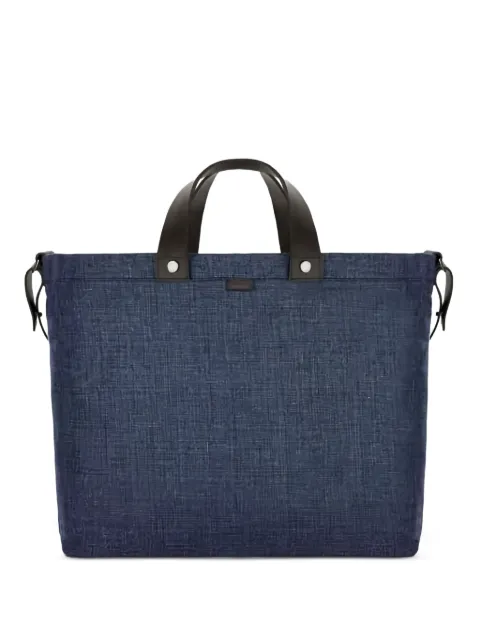 Canali two handles tote bag Blue NE00168P325175301