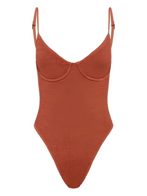 Bond-eye Gracie One Piece swimsuit Brown BOUND681M