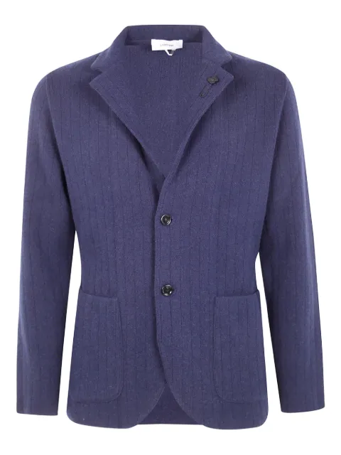 Lardini pinstripe button blazer Blue CNLJM70AA65004