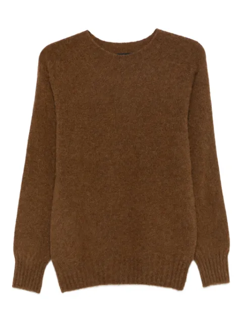 Howlin' round-neck sweater Brown BIRTHOFTHECOOL