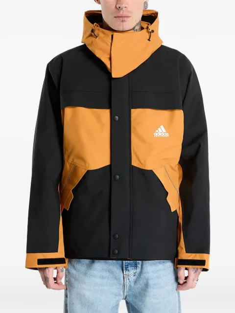 adidas waterproof jacket Orange JV7655