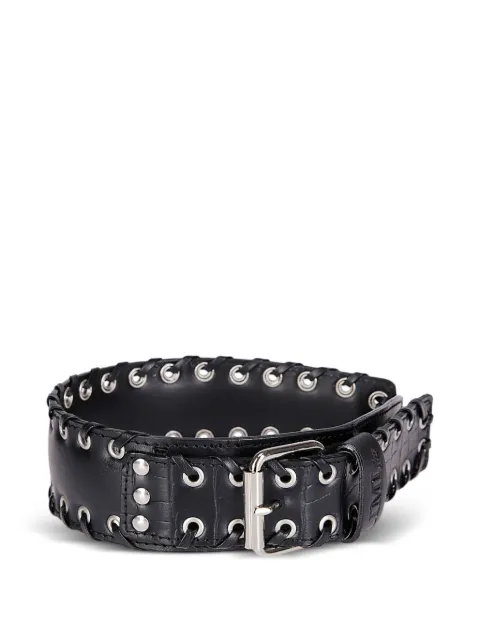 Limi Feu eyelet loop headband Black LLA10883