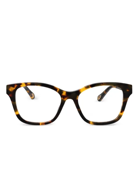 Chloé Eyewear butterfly-frame glasses Brown CH0334O