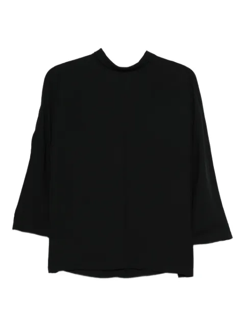 ASPESI tie-neck blouse Black 5662D543