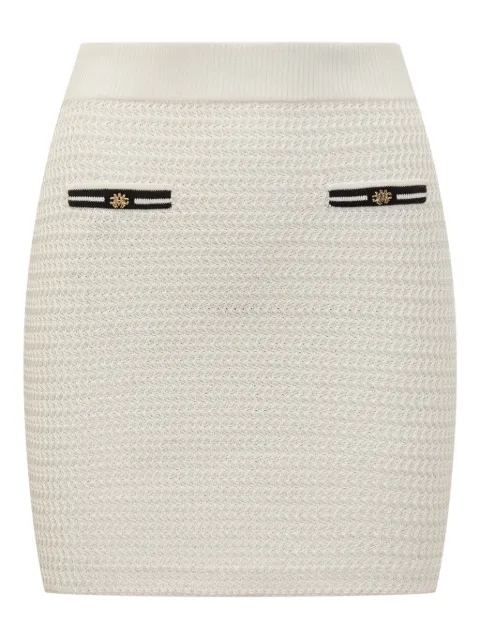 AMIRI pocket-detail mini skirt Neutrals AWKNKR1018