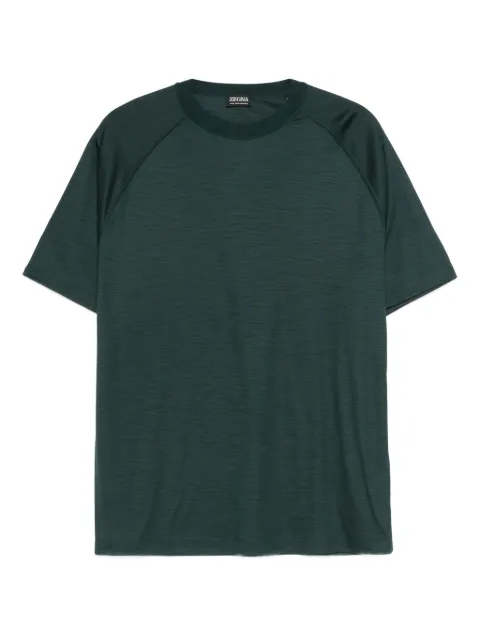 Zegna raglan short-sleeve T-shirt Green UG328A2GCT706