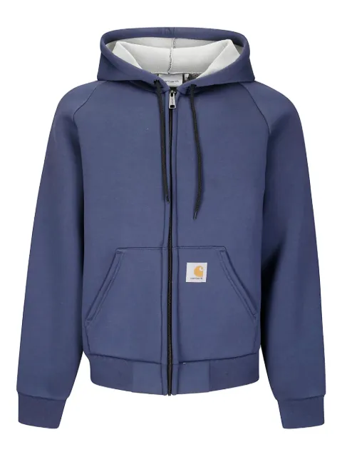 Carhartt WIP hooded zip jacket Blue I032935