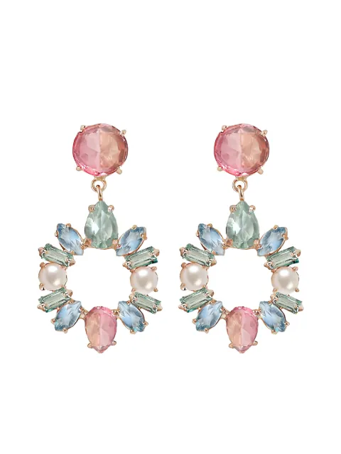 ATELIER MON Candy Cabana drop earrings Gold EAR160B