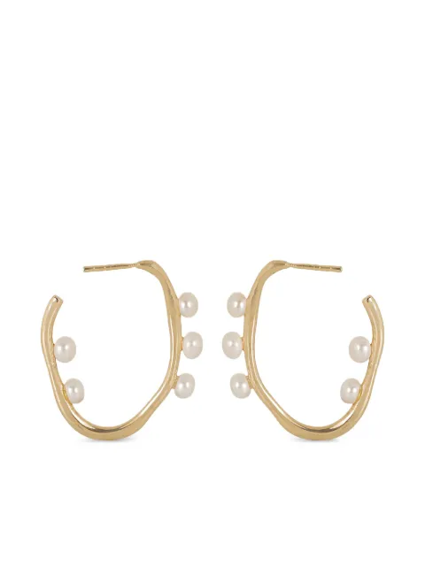 ATELIER MON pearl earrings Gold ET010PEARL