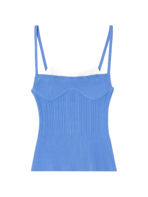 Diesel M-Zarrina ribbed-knit top Blue A208450WICK