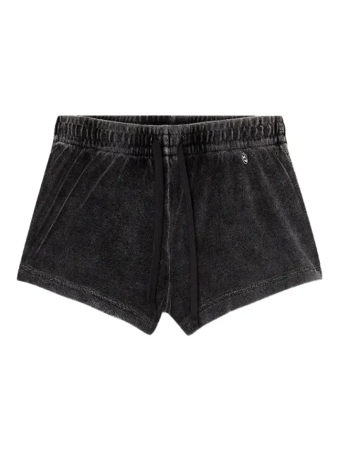 Diesel Vanessa-Dnm drawstring shorts Grey A218980PLCZ