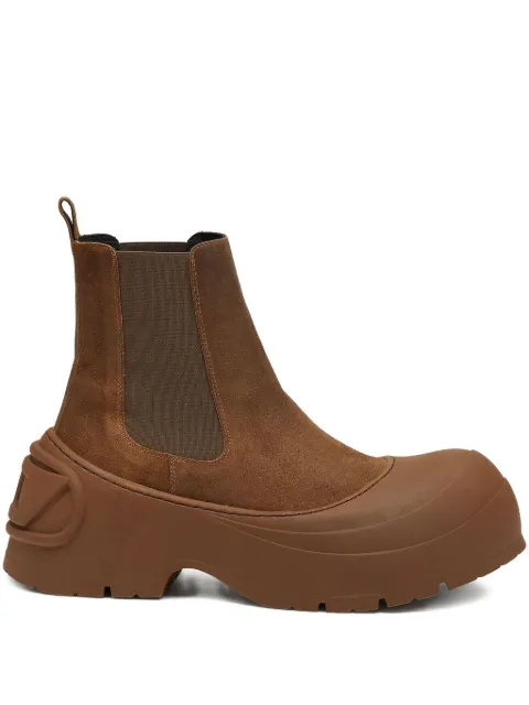 Diesel D-Donald ankle boots Brown Y03839P1995