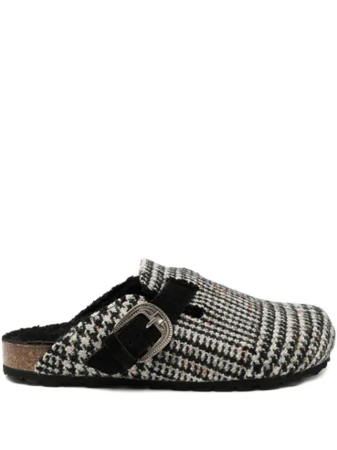 TAJI x Faliero Sarti tweed mules Black I265001