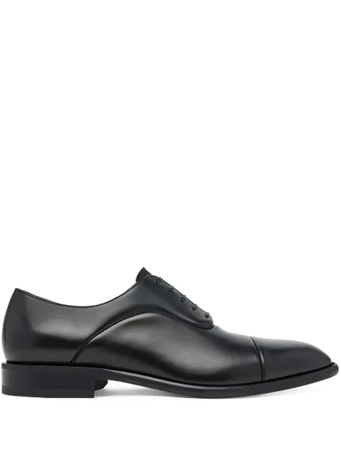 BOSS leather Oxford shoes Black 50546997001