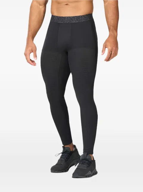 SQUATWOLF Carapace textured compression tights Black ML04072