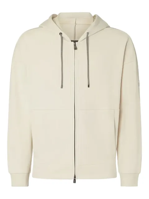 Corneliani zip hoodie Neutrals 93G5619325031073