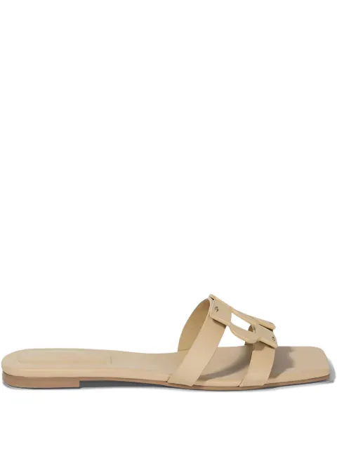 SIMKHAI cut-out flat sandals Brown 224S018LB