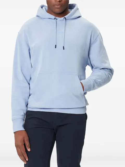 BOSS hooded pocket sweatshirt Blue 50514530470