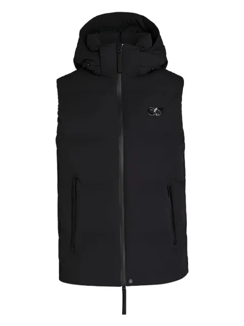 Alphatauri Ocoav hooded puffer gilet Black ATA245139