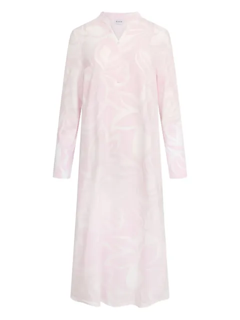 Rochas v-neck floral nightdress Pink 1243728