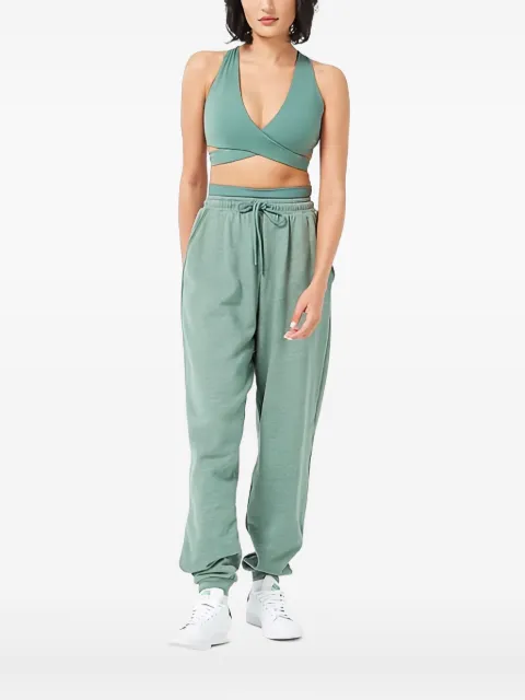 SQUATWOLF criss-cross sports bra Green WB04041