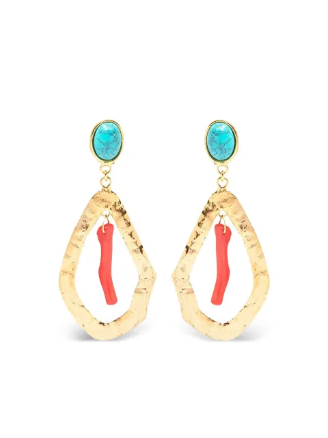 Sylvia Toledano stone-drop earrings Gold E70