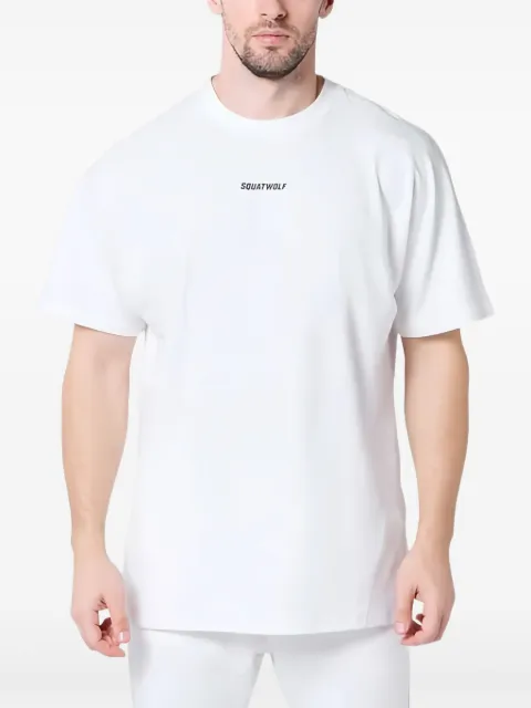 SQUATWOLF logo-print T-shirt White MT04093