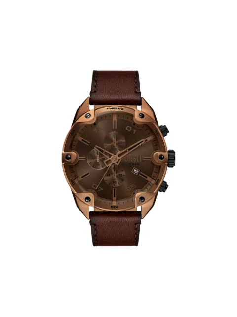 Diesel Spiked 49mm watch Brown DZ469800QQQ