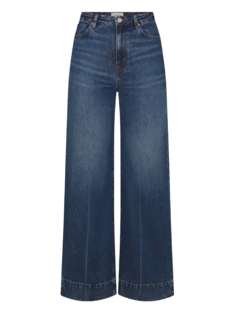 FRAME wide-leg trousers Blue 3018105HDLN