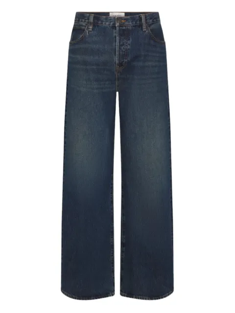 FRAME wide-leg trousers Blue 2002210