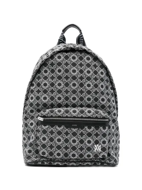 AMIRI Ma Quad patterned backpack Black AMHABA1006