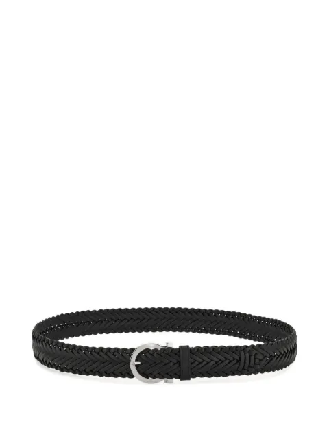 Ferragamo sized Gancini belt Black 791031