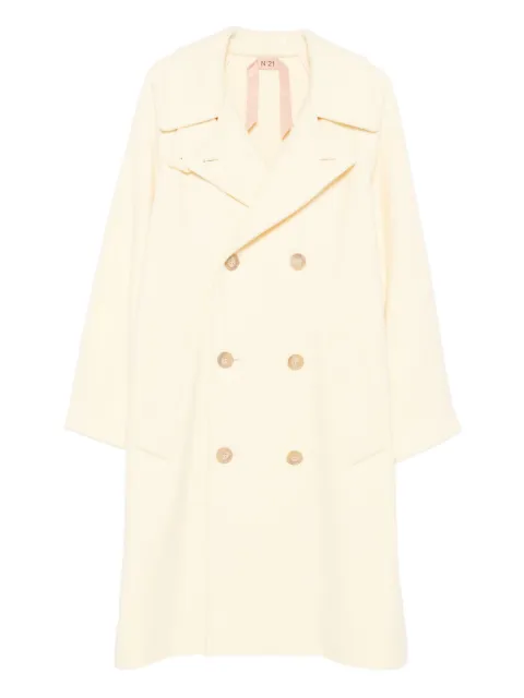 Nº21 double-breasted coat Neutrals 25IN2S0N06131003942